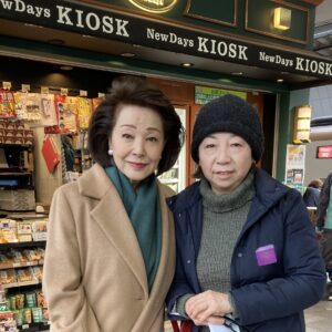 憧れの大先輩に会えた!